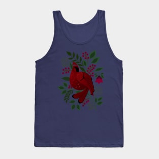 Winter Cardinal Tank Top